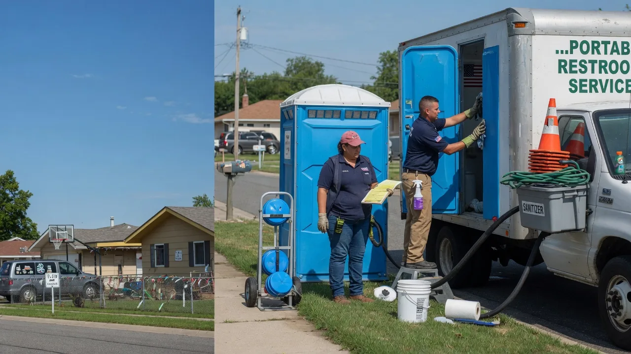Portable Toilet Rental in West Orange, NJ near me